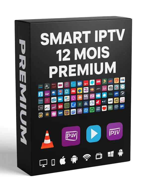 Abonnement IPTV 12 Mois – Toutes les Chaînes & Contenus Premium